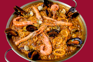 Paella marinera