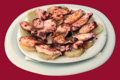 Tapa de pulpo a la gallega